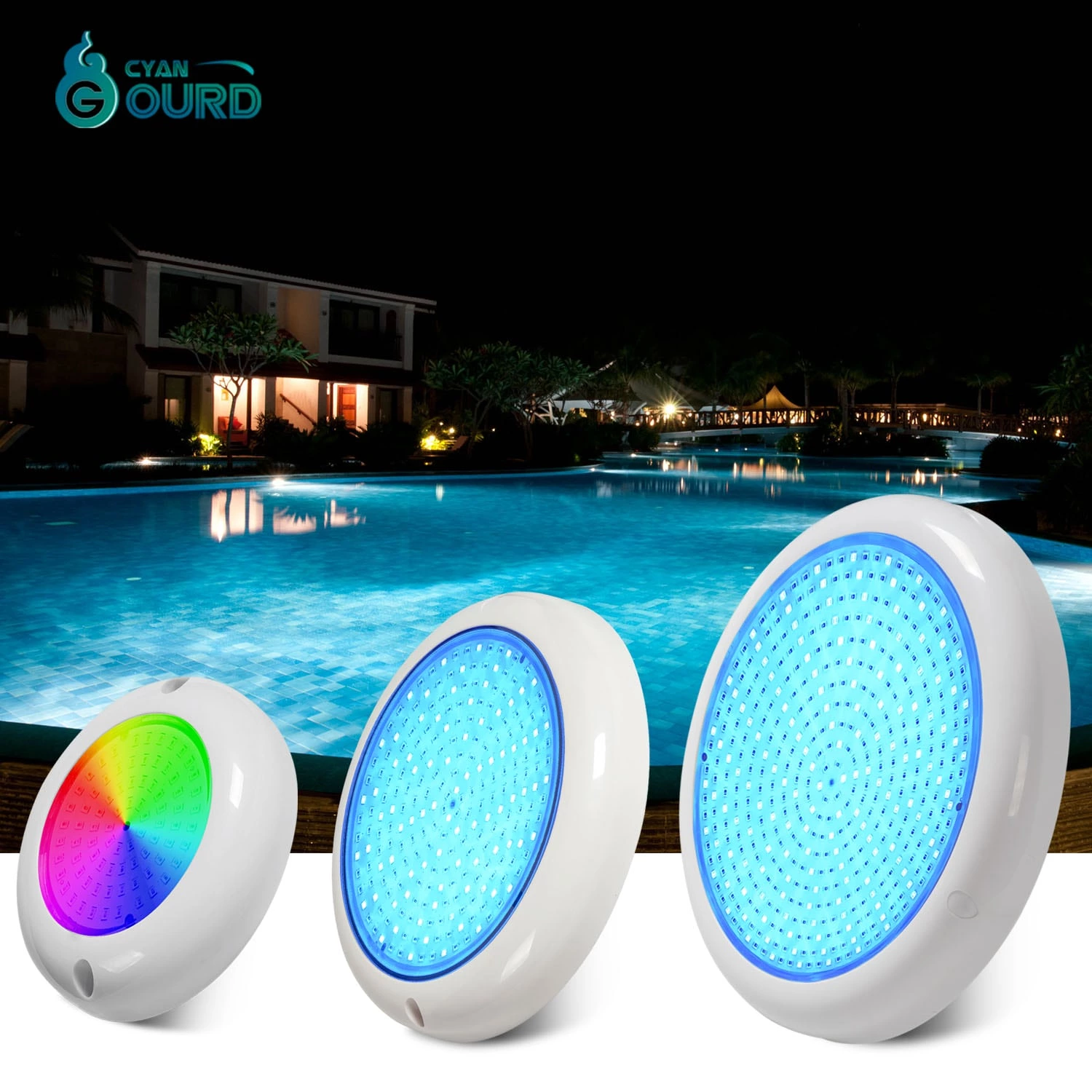Resin Filled LED Pool Light