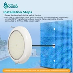 Resin Filled LED Pool Light