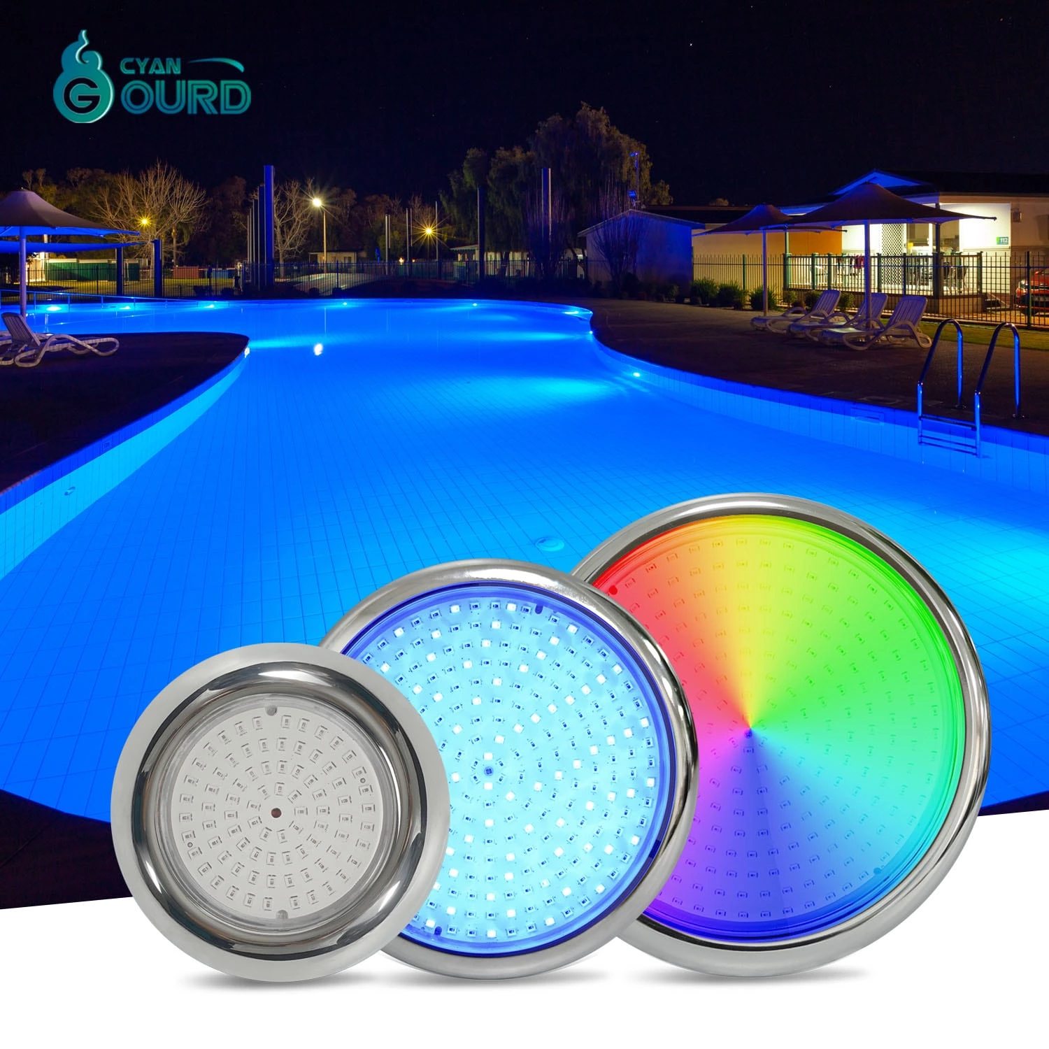 Stainless Steel LED Pool Light