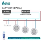ABS LED Swimming Pool Light