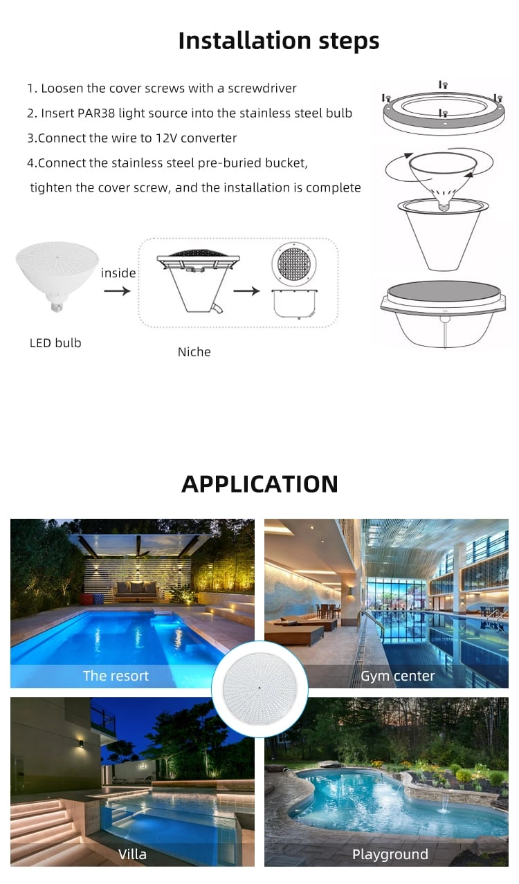Par38 Pool Light