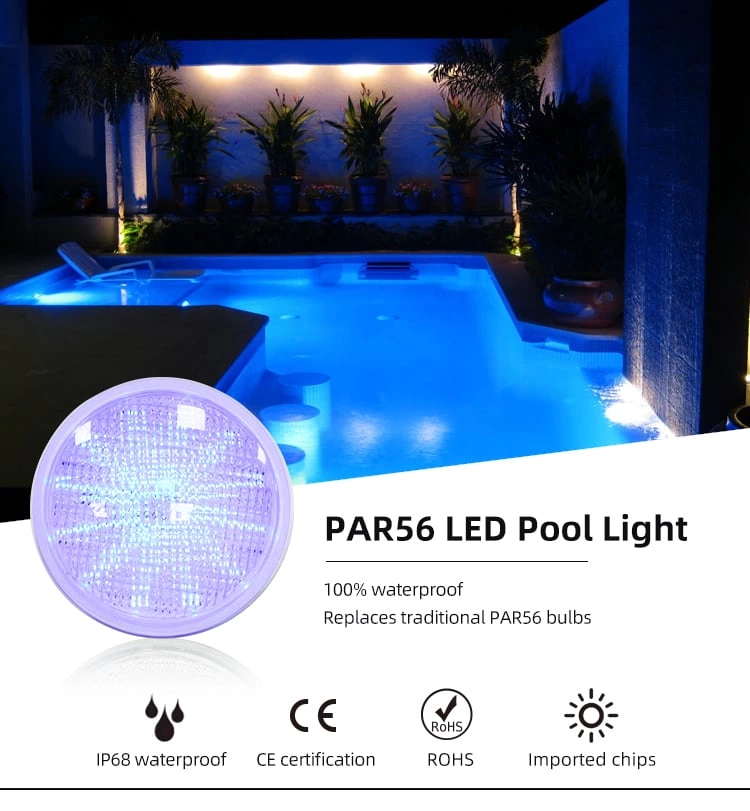 Luz de piscina Par56