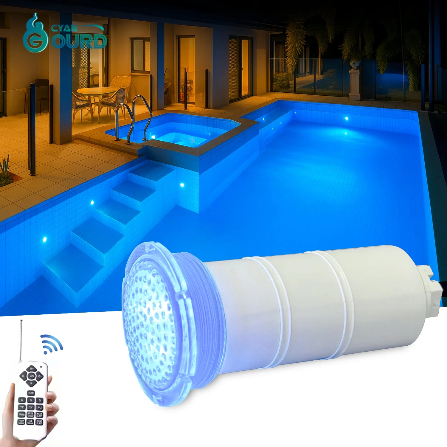 Nicheless Led Pool Light