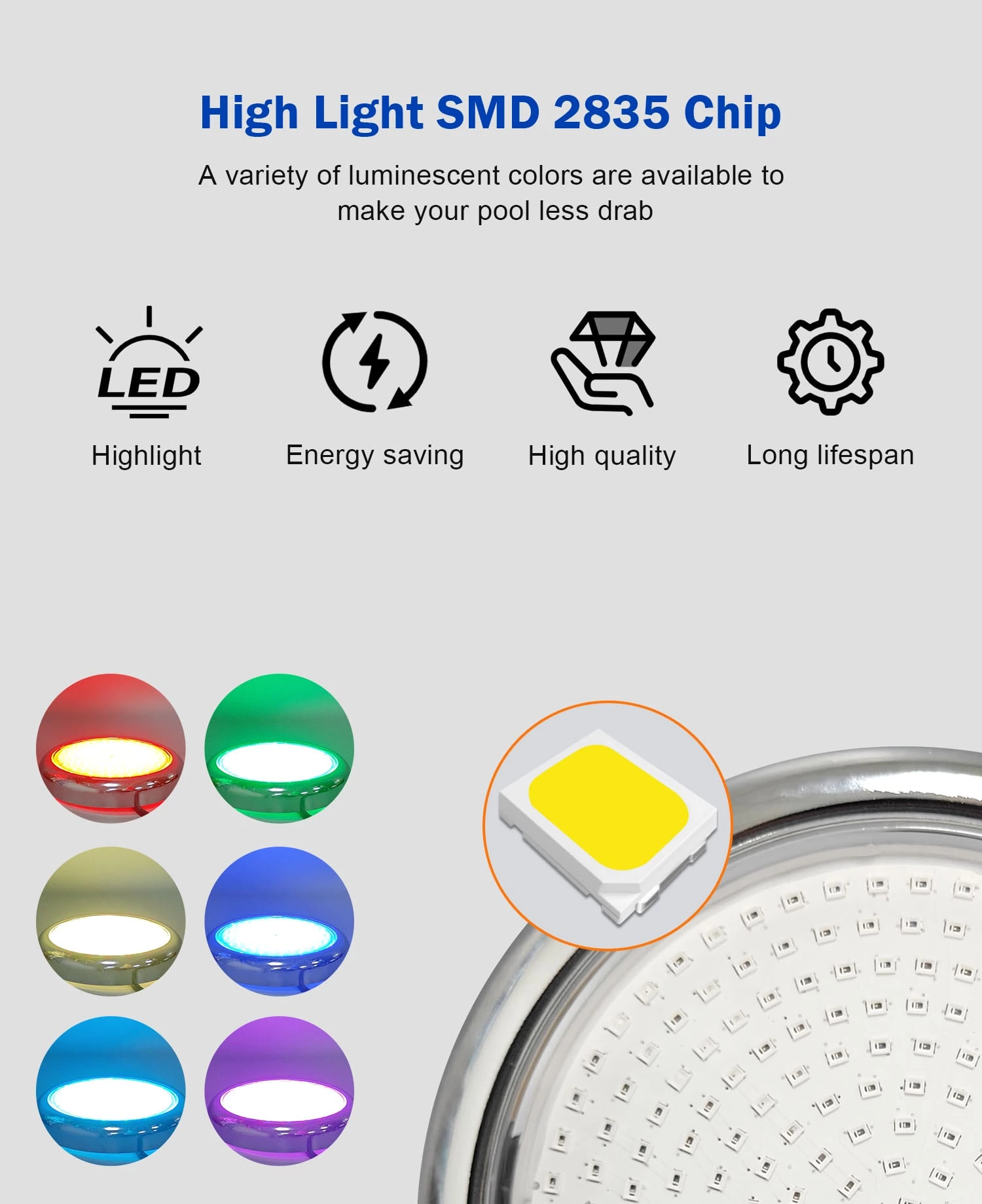 swimming pool light