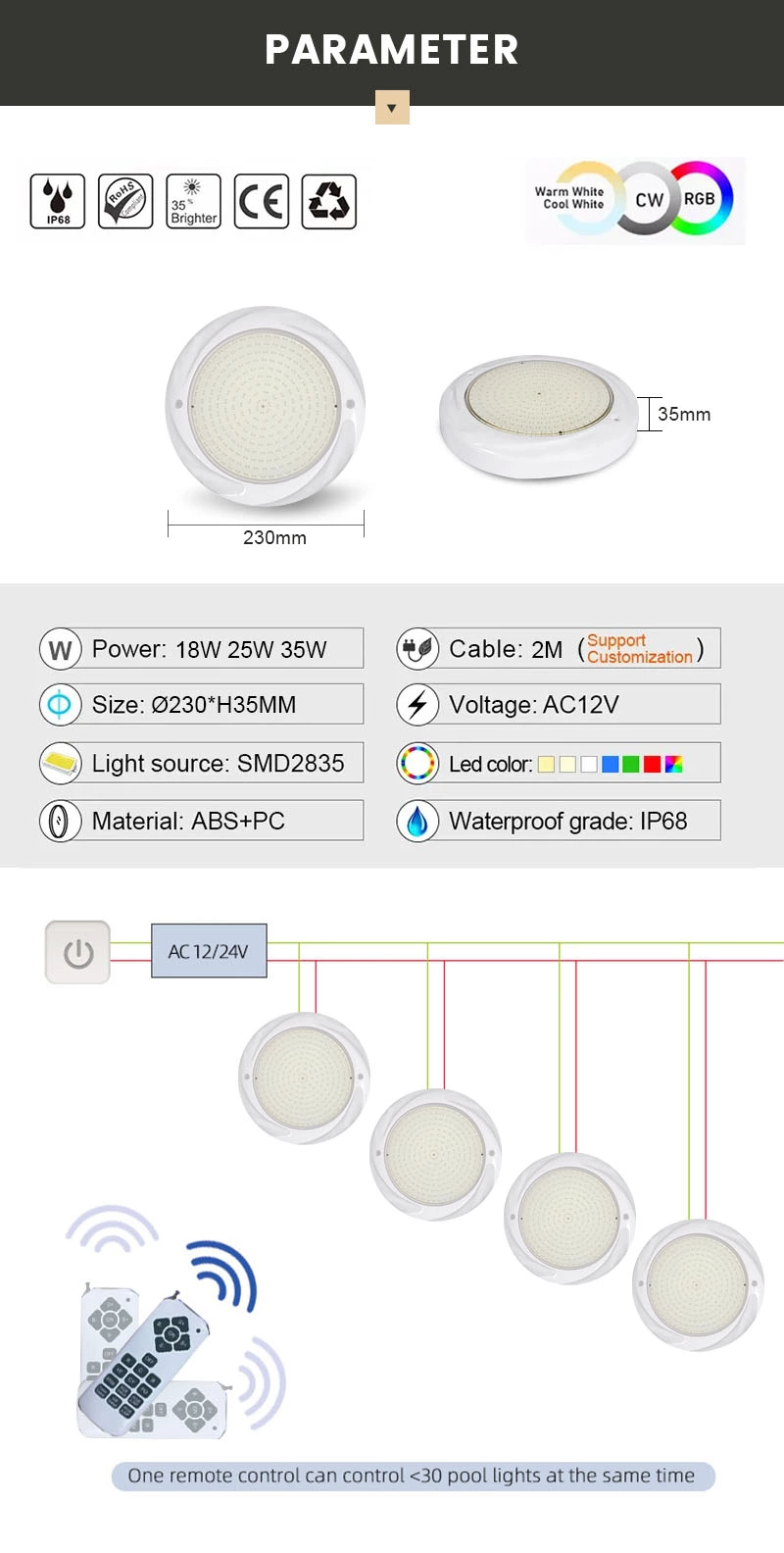 Swimming Pool Light