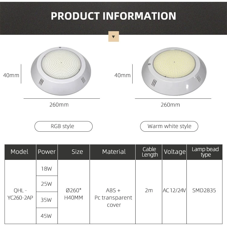 Swimming Pool Light