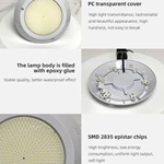 Resin Filled Led Swimming Pool Light
