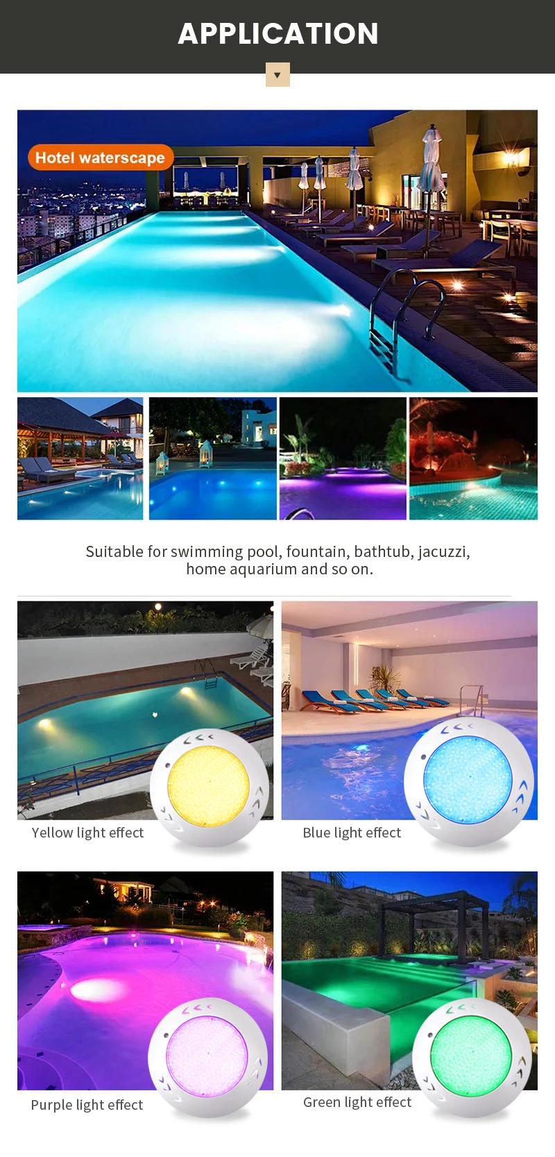 LED Swimming Pool Light