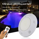 Luz LED para piscina rellena de resina