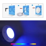 Luz LED para piscina rellena de resina