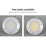 Luz LED para piscina rellena de resina