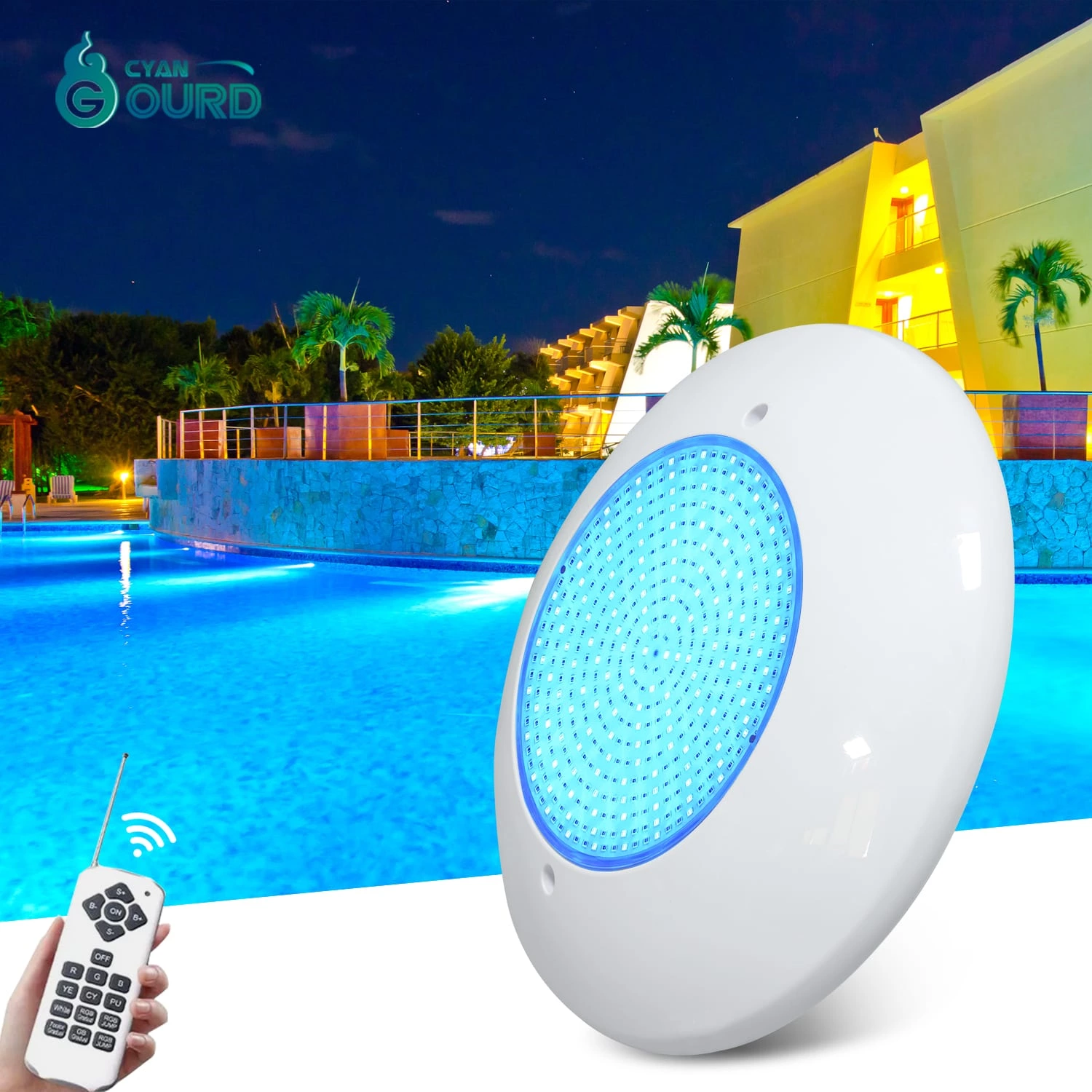 Resin Filled Led Pool Light