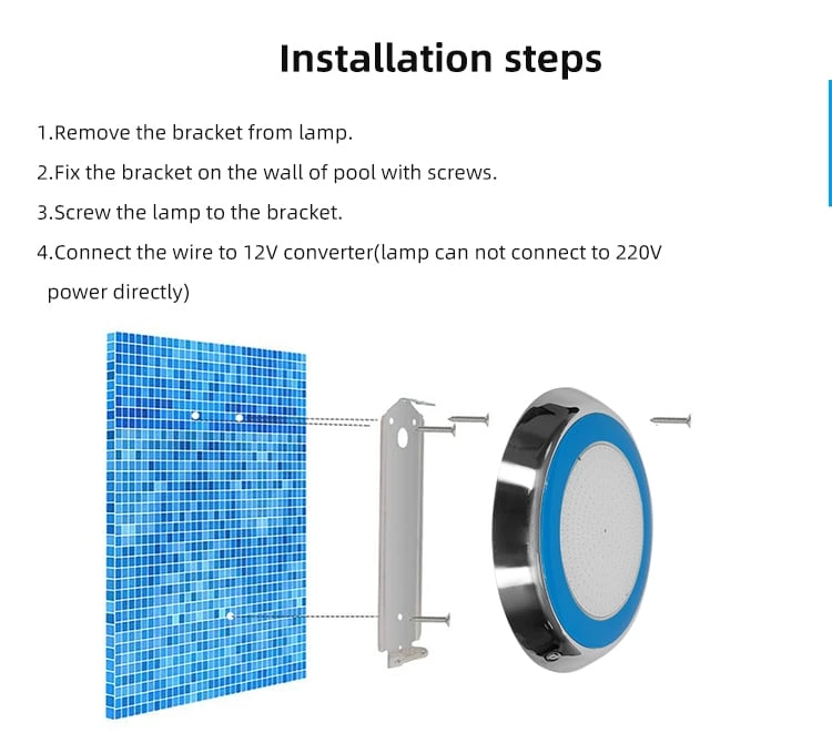 مصباح LED لحمامات السباحة