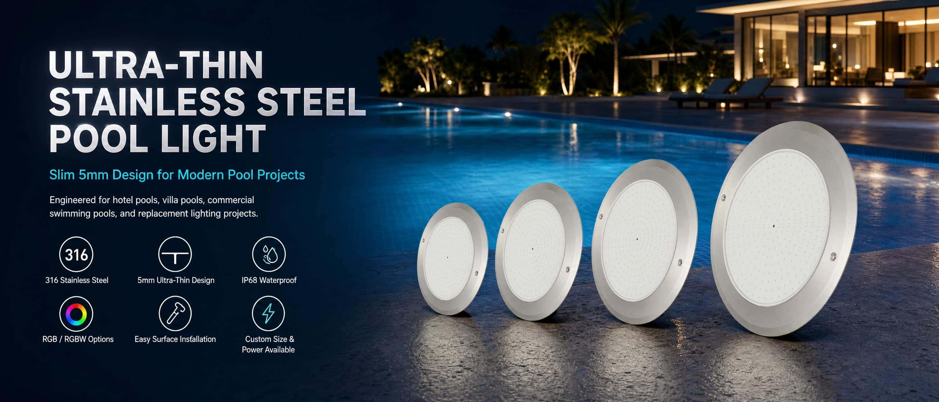 Led Pool Light