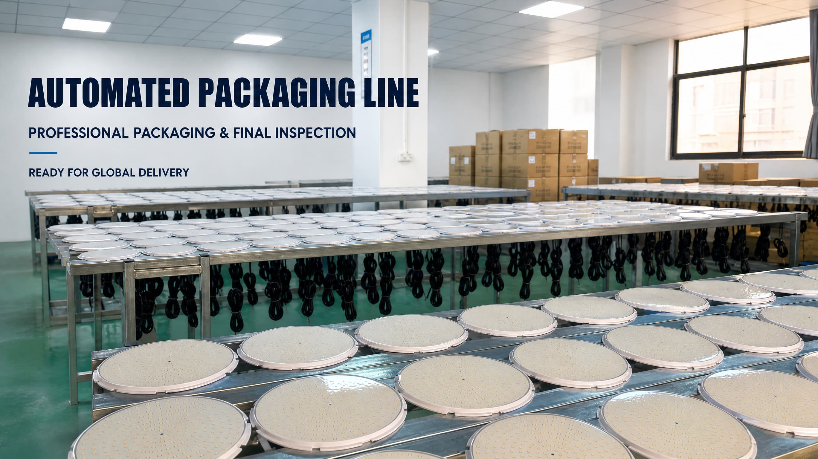 Automated Packaging & Final Inspection