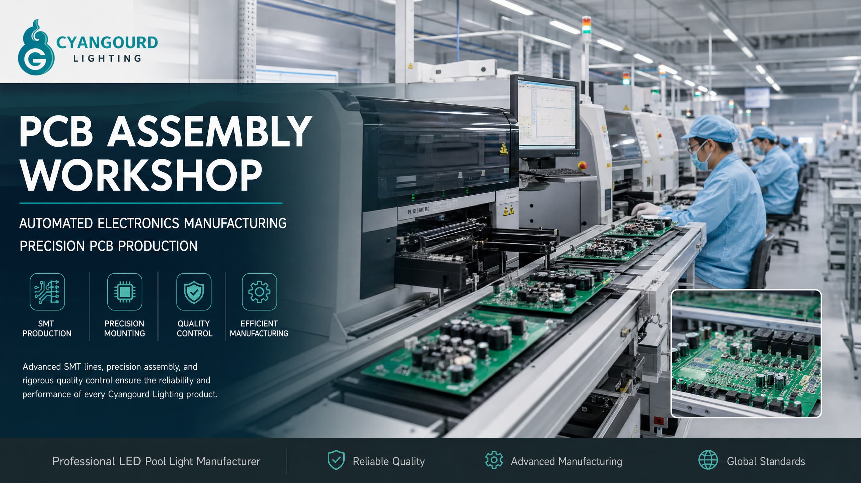 Automated PCB Assembly Line
